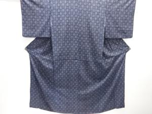 大正ロマン　花更紗模様着物